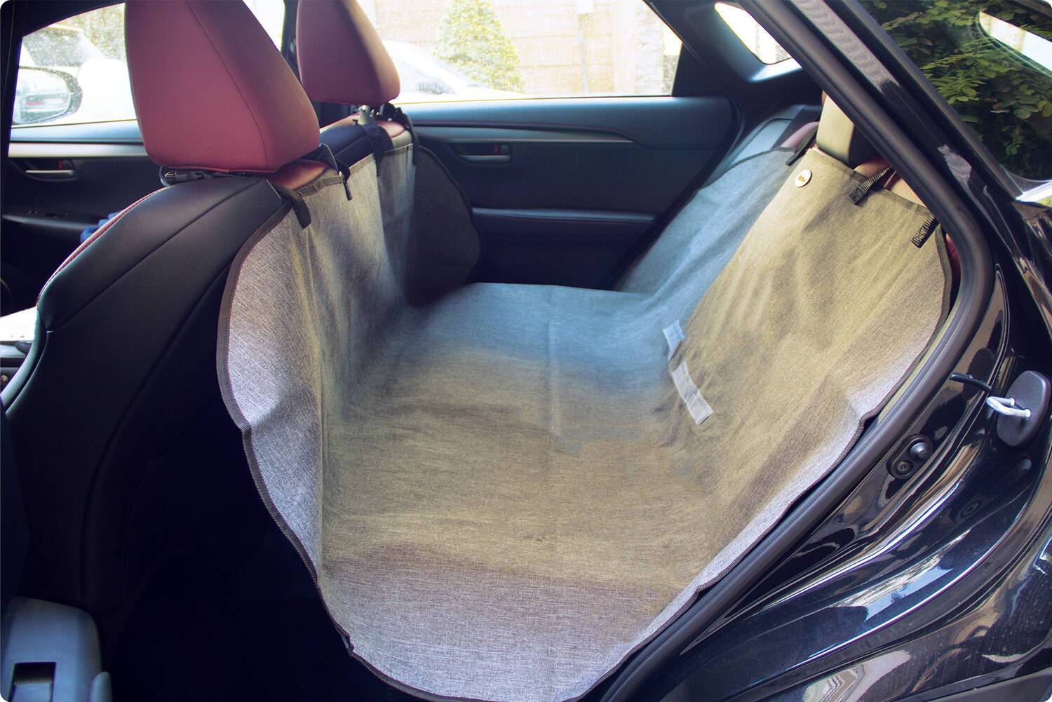 کاور صندلی ماشین نیناپت کد B طوسی